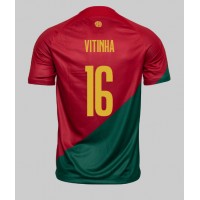 Muški Nogometni Dres Portugal Vitinha #16 Domaci SP 2022 Kratak Rukav